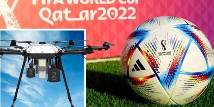 استفاده قطر از پهپادها برای محافظت از ورزشگاه‌­های جام جهانی