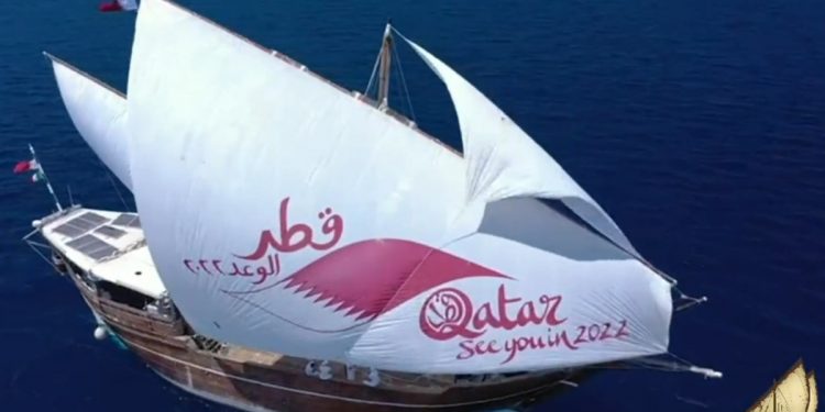 کشتی تفریحی فتح الخیر با هدف معرفی جام جهانی ۲۰۲۲ سفر پنجم خود را آغاز کرد