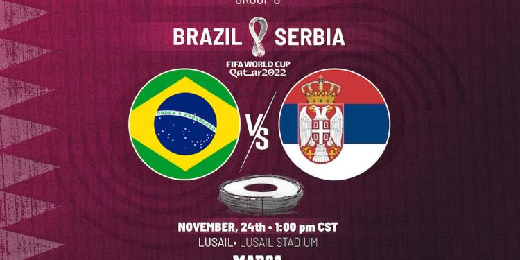 پیش بینی برزیل و صربستان