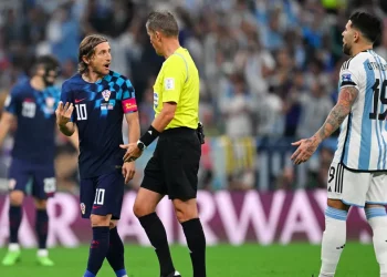 لوکا مودریچ داوری بازی آرژانتین و کرواسی را “فاجعه بار” توصیف کرد