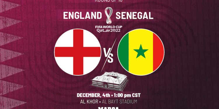 پیش بینی انگلیس و سنگال