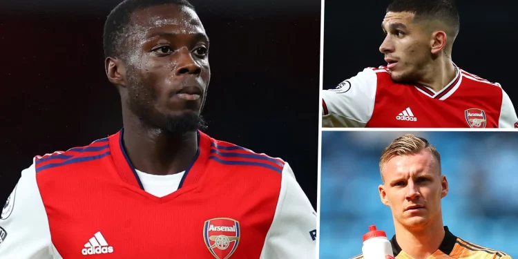 از گرانیت ژاکا تا امیل روو: بازیکنانی که آرسنال را در تابستان ۲۰۲۳ ترک میکنند