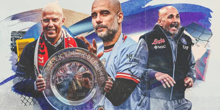 پپ گواردیولا، لوسیانو اسپلاتی و ۲۱ مربی برتر دیگر در اروپا در فصل ۲۰۲۲ -۳ ۲۰۲