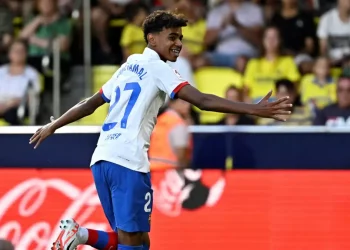 درخشش مهاجم ۱۶ ساله بارسلونا در دیدار مقابل ویارئال