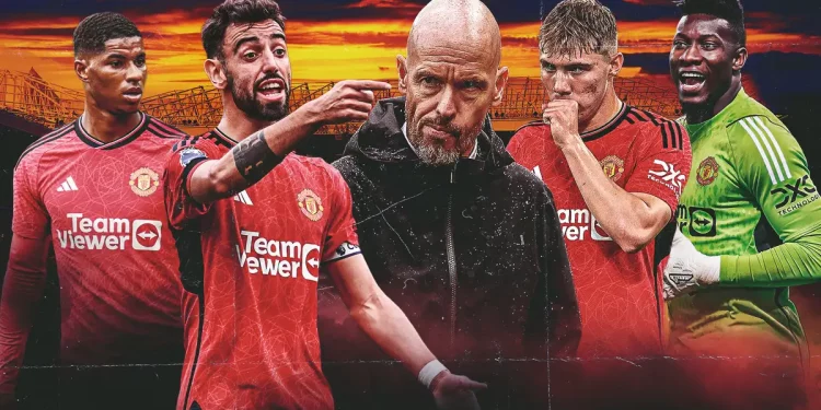 شروع فاجعه بار شیاطین سرخ در فصل ۲۰۲۳ – ۲۰۲۴: اریک تن هاگ برای حفظ سمت خود باید این ۱۰ مشکل را حل کند