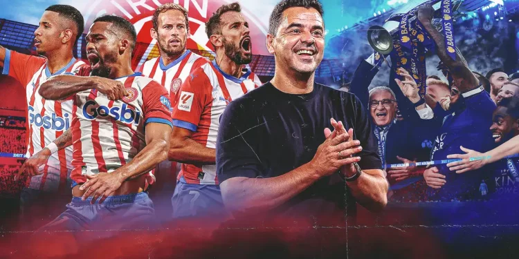 خیرونا: لسترسیتی لالیگا، پدیده این فصل لیگ اسپانیا در صدر جدول